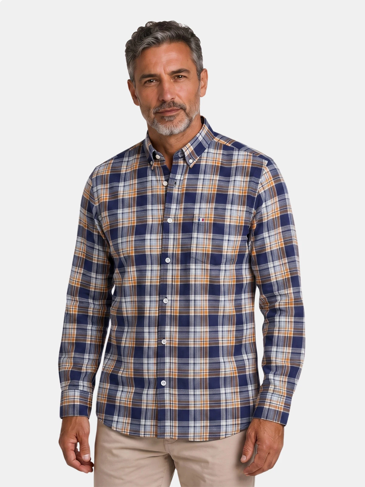 CAMISA MANGA LARGA HOMBRE PIERRE CARDIN ETIQUETA - 1