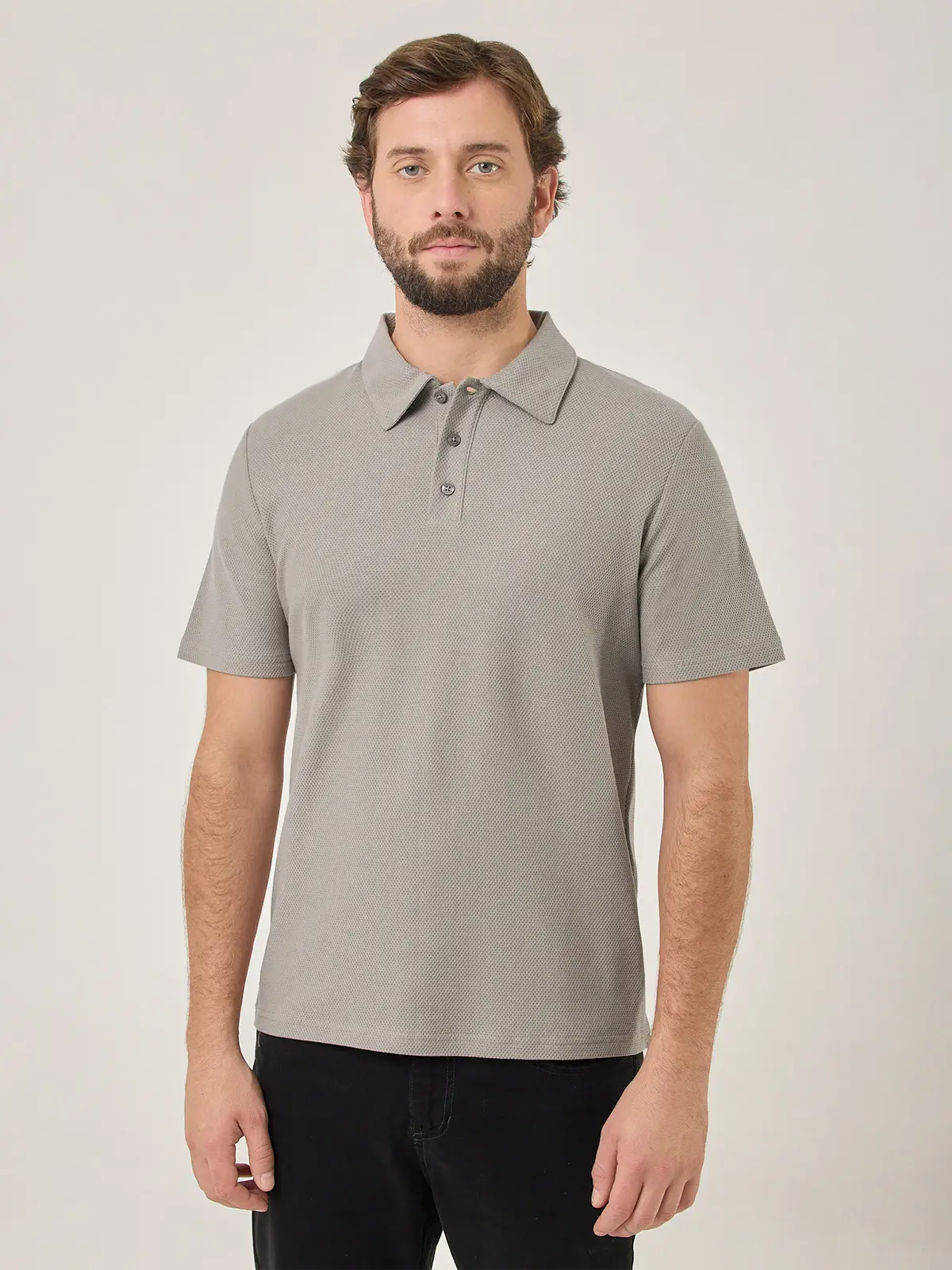 POLO MANGA CORTA ALGODÓN HOMBRE NAVIGATA - 1