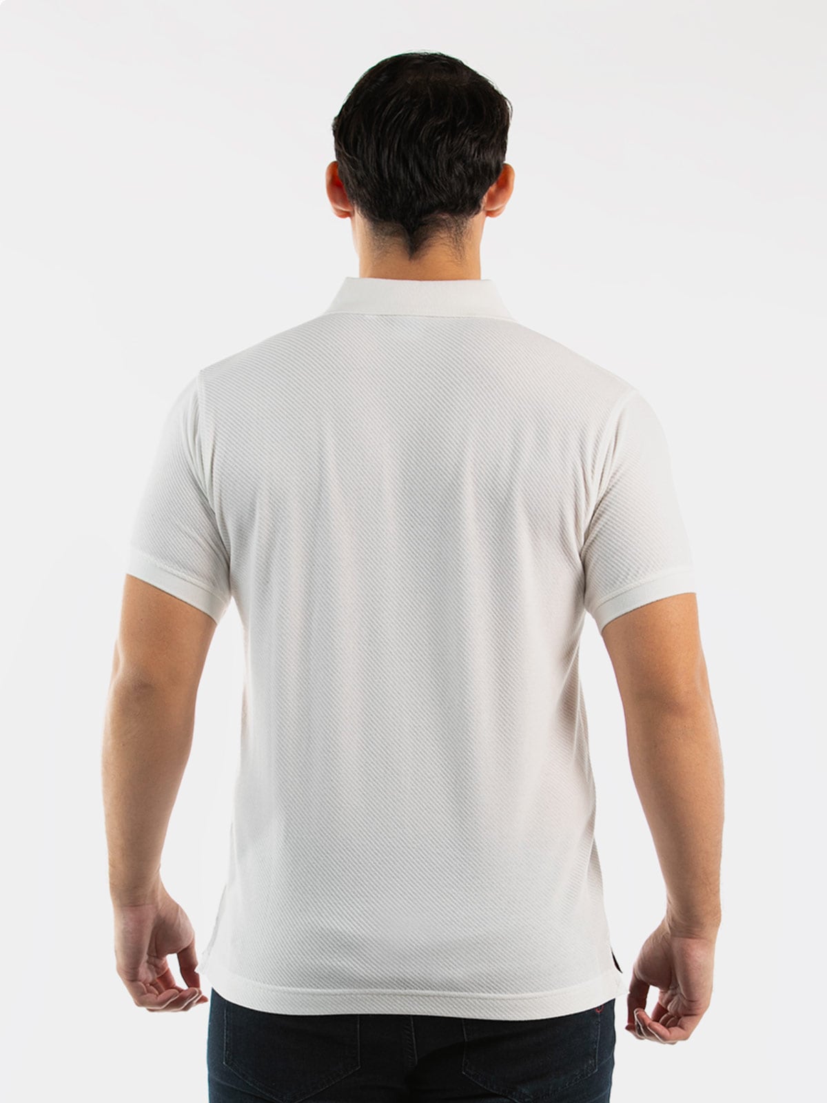 POLO MANGA CORTA ALGODÓN HOMBRE OSCAR DE LA RENTA BLANCO - 2