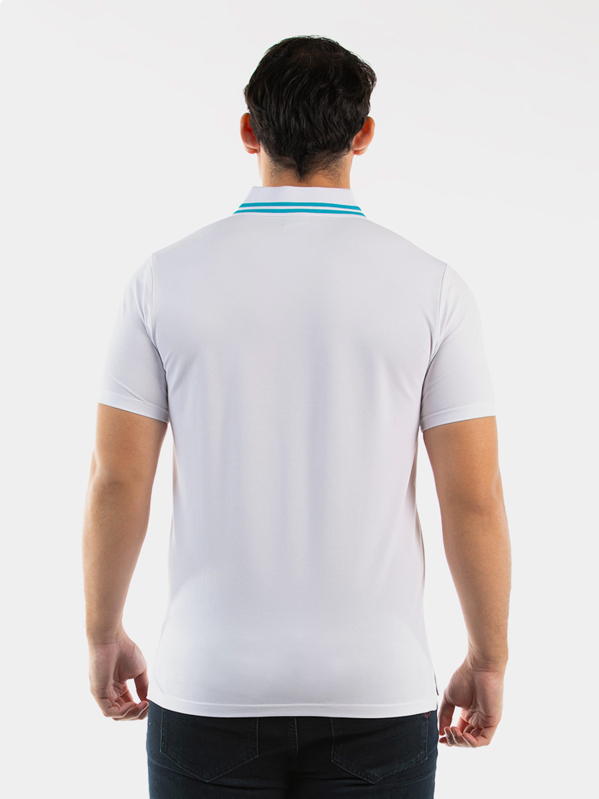 POLO MANGA CORTA ALGODÓN HOMBRE OSCAR DE LA RENTA BLANCO - 2