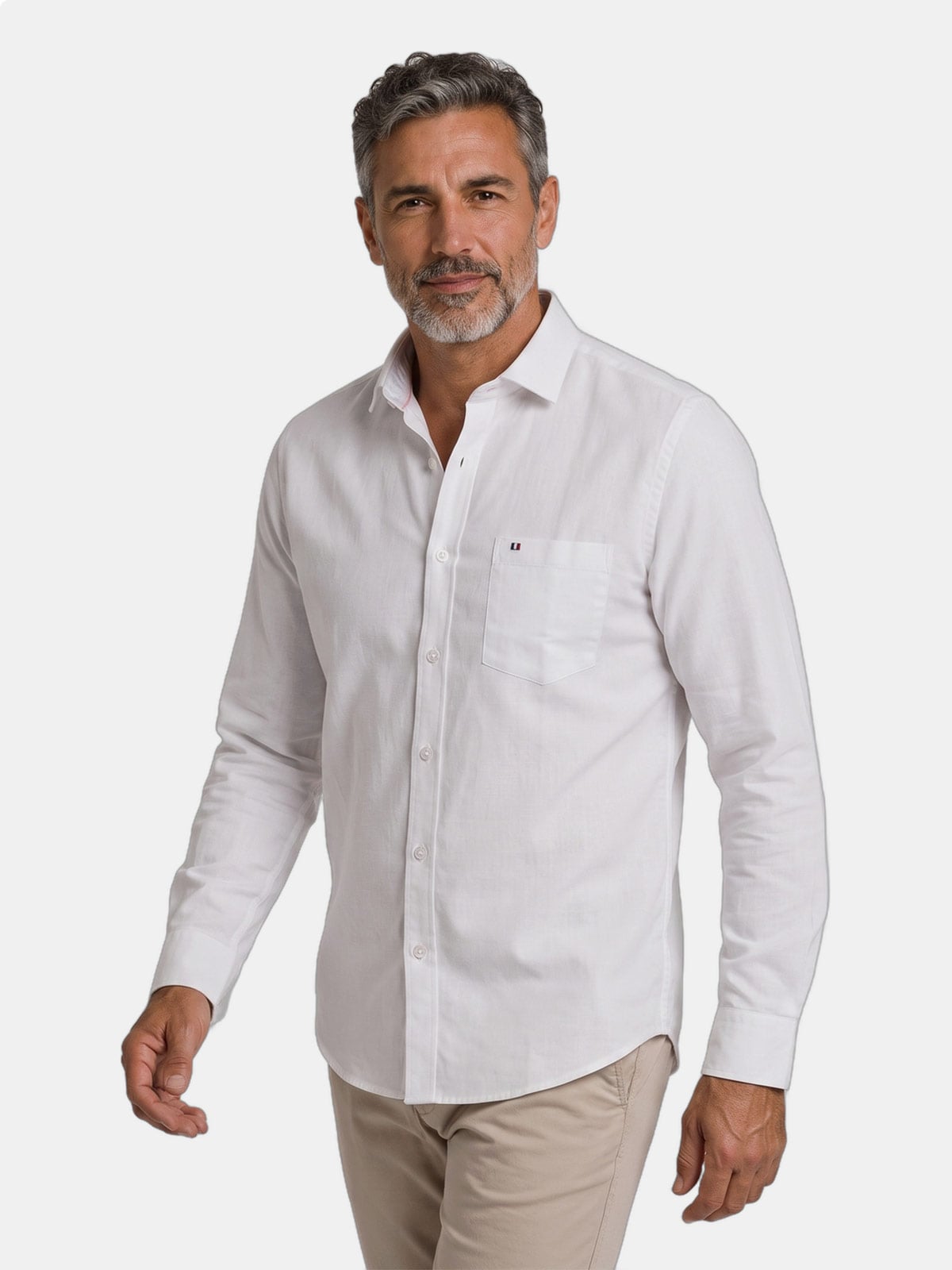 CAMISA MANGA LARGA HOMBRE PIERRE CARDIN - 1