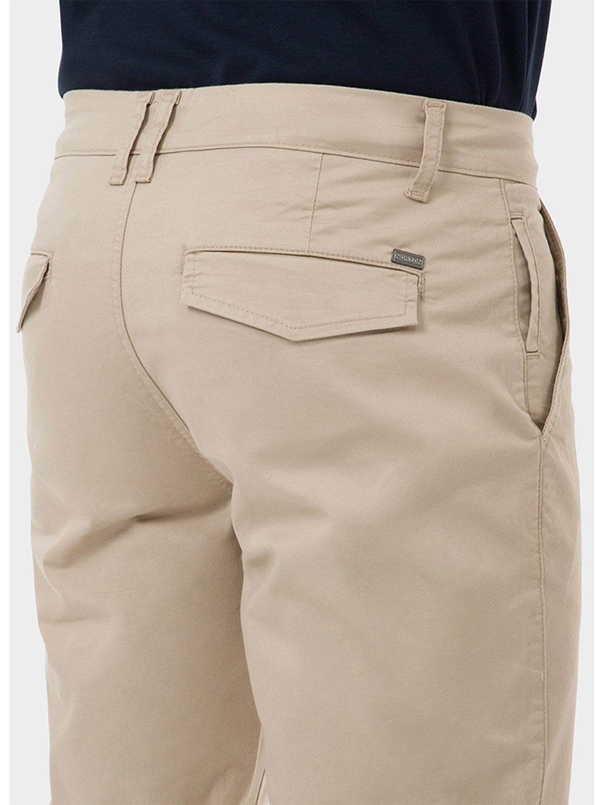 PANTALÓN SLIM FIT HOMBRE NORTON STRETCH SEMI PITILLO GERMAN - 4