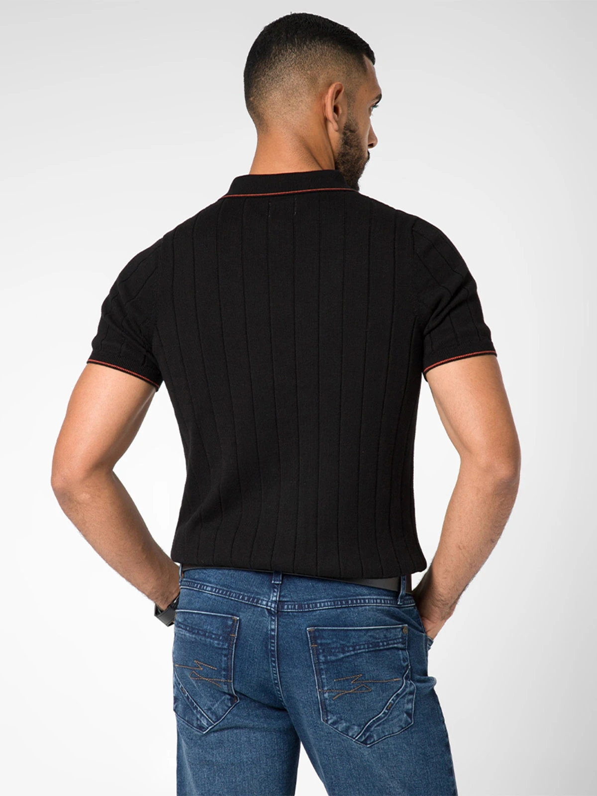POLO REGULAR FIT MANGA CORTA HOMBRE NORTON HILOS DARIOZ - 2