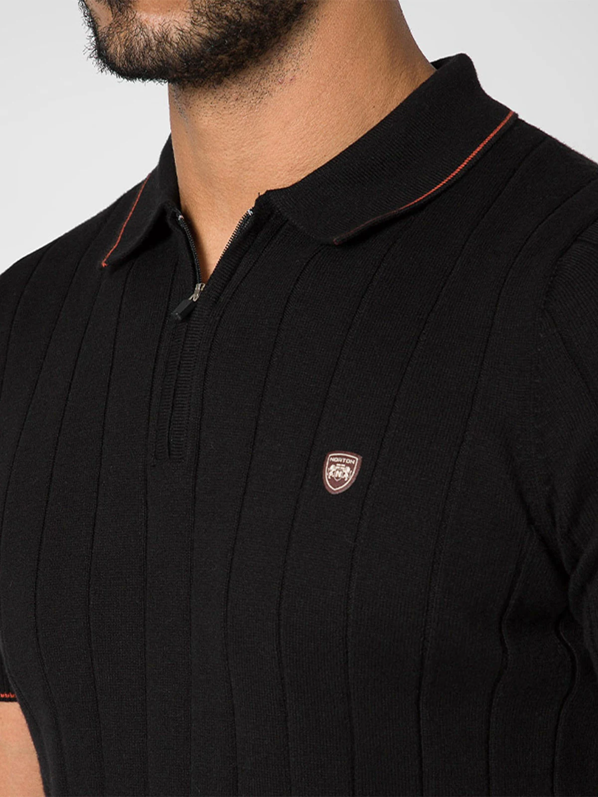 POLO REGULAR FIT MANGA CORTA HOMBRE NORTON HILOS DARIOZ - 4