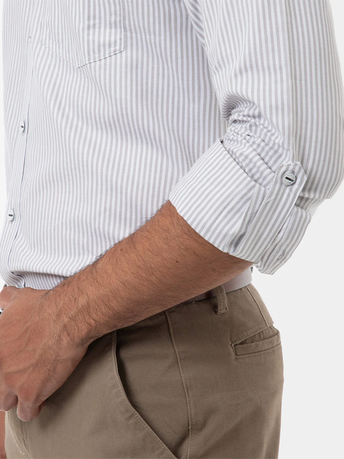 CAMISA REGULAR FIT MANGA LARGA HOMBRE NORTON LISTADA YANKOY - 5