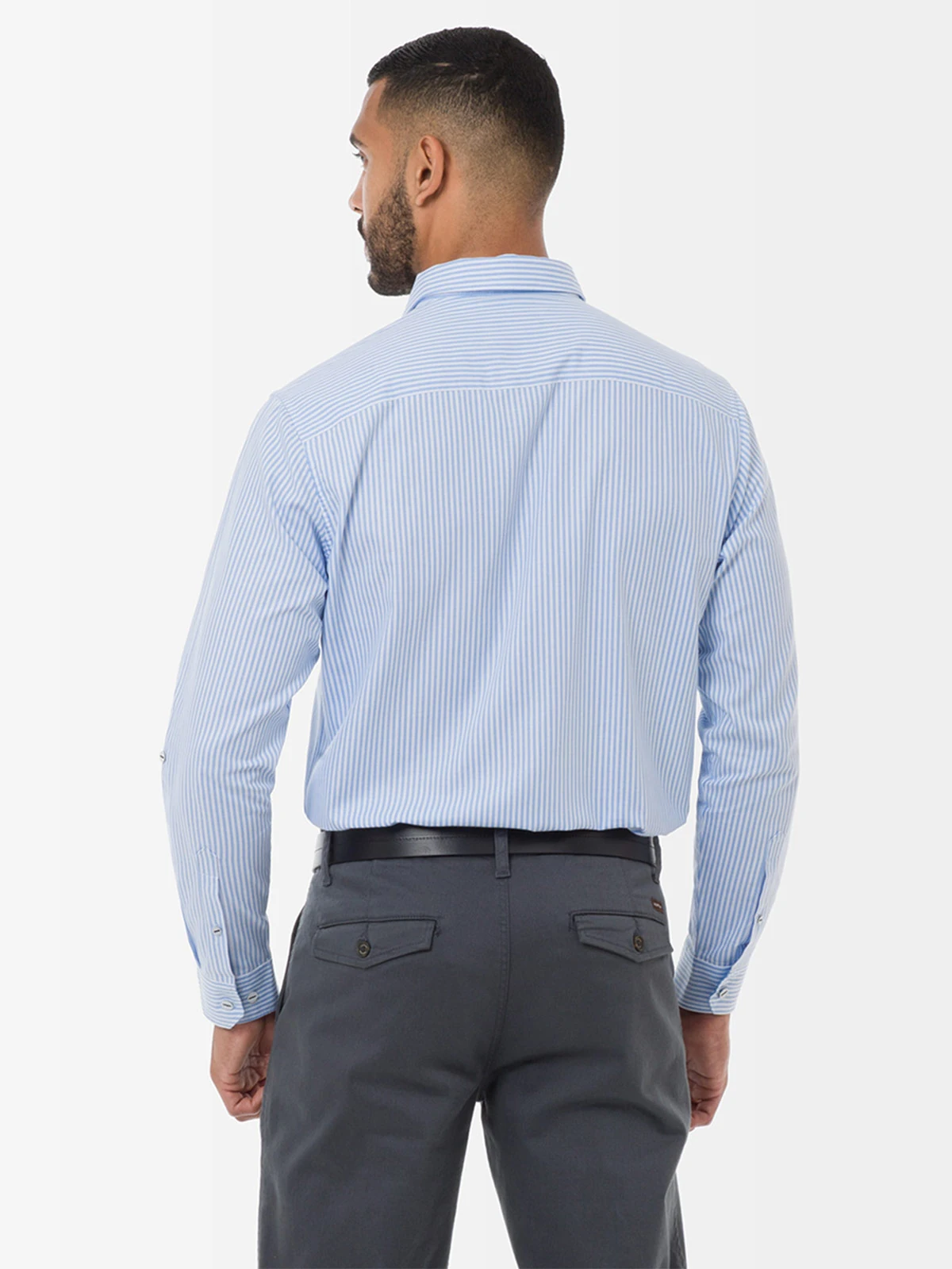 CAMISA REGULAR FIT MANGA LARGA HOMBRE NORTON LISTADA YANKOY - 2