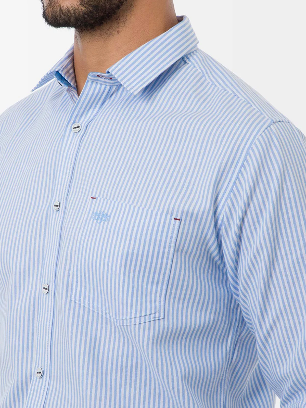 CAMISA REGULAR FIT MANGA LARGA HOMBRE NORTON LISTADA YANKOY - 3
