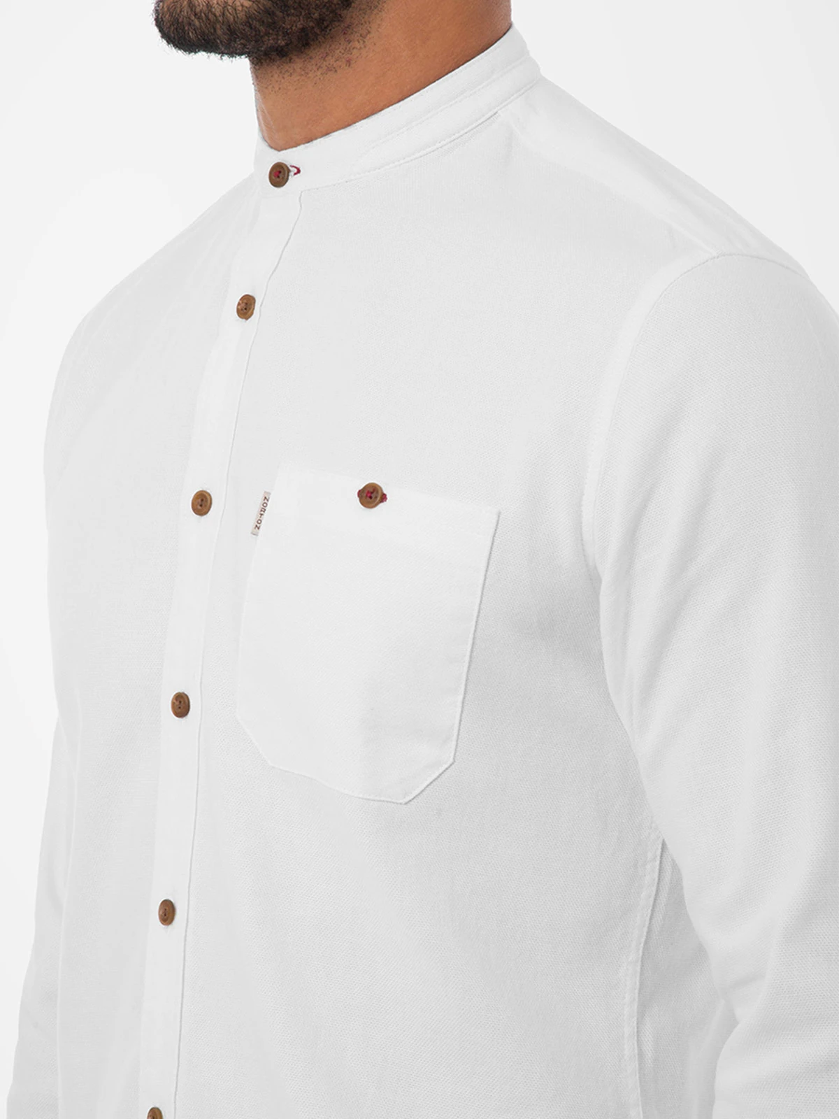 CAMISA REGULAR FIT MANGA LARGA HOMBRE NORTON POPELINA SANJIZ - 3