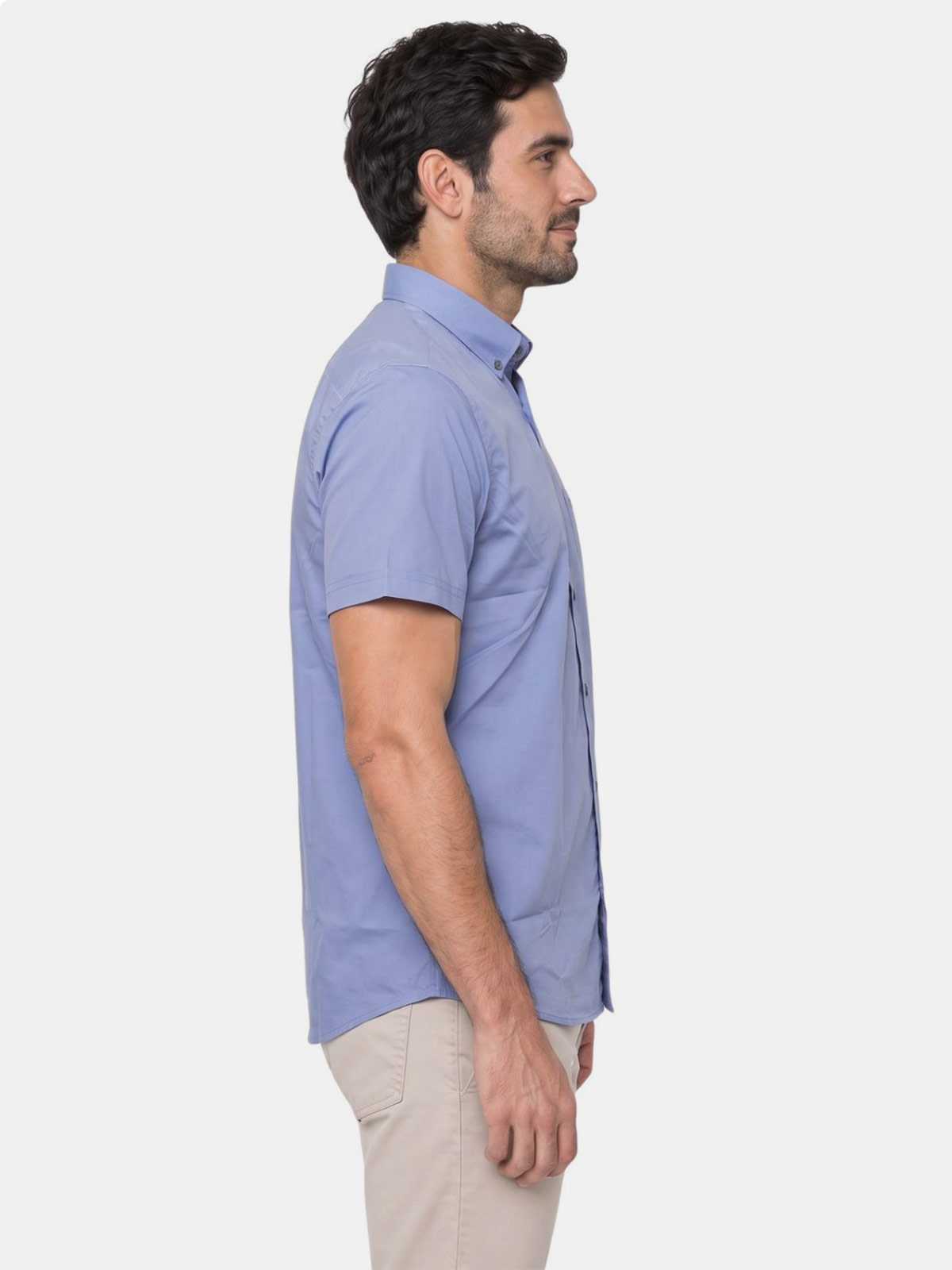 CAMISA ALGODÓN MANGA CORTA HOMBRE PIERRE CARDIN - 4