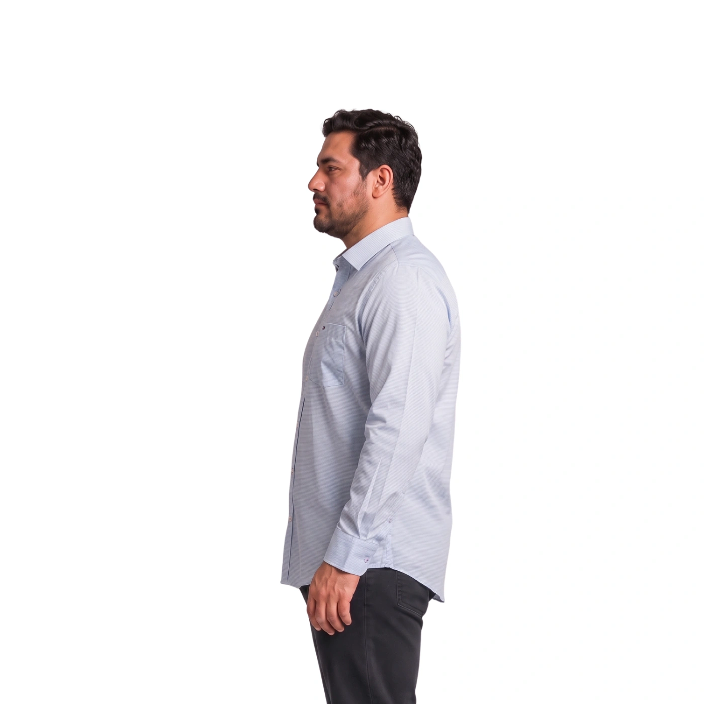 CAMISA MANGA LARGA PIERRE CARDIN CUELLO ITALIANO - 3