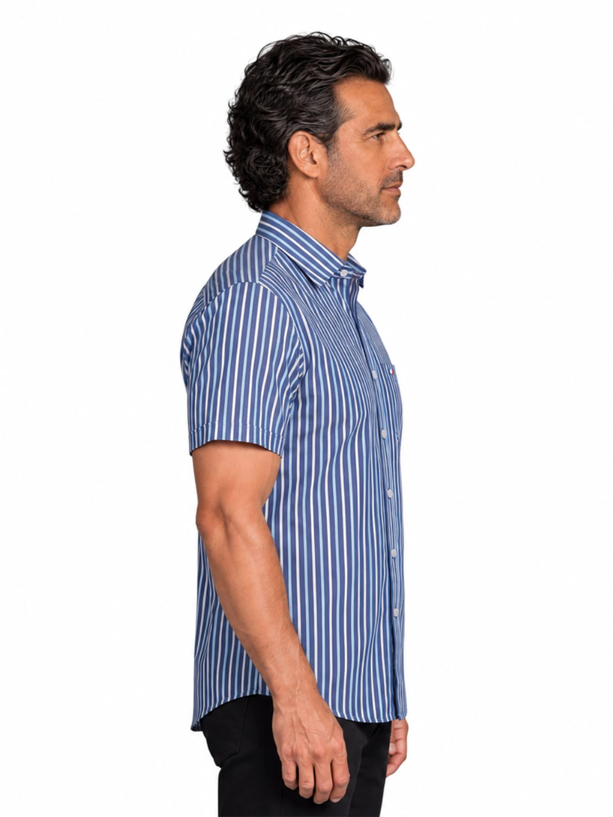 CAMISA MANGA CORTA ALGODÓN HOMBRE PIERRE CARDIN - 3