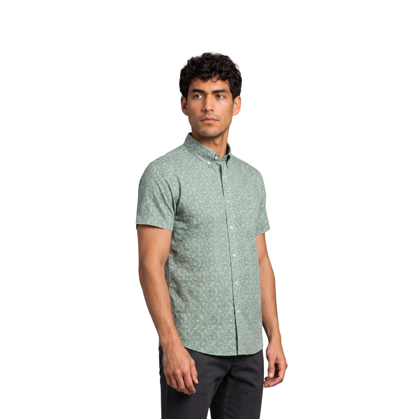 CAMISA MANGA CORTA HOMBRE PIERRE CARDIN ESTAMPADA - 2