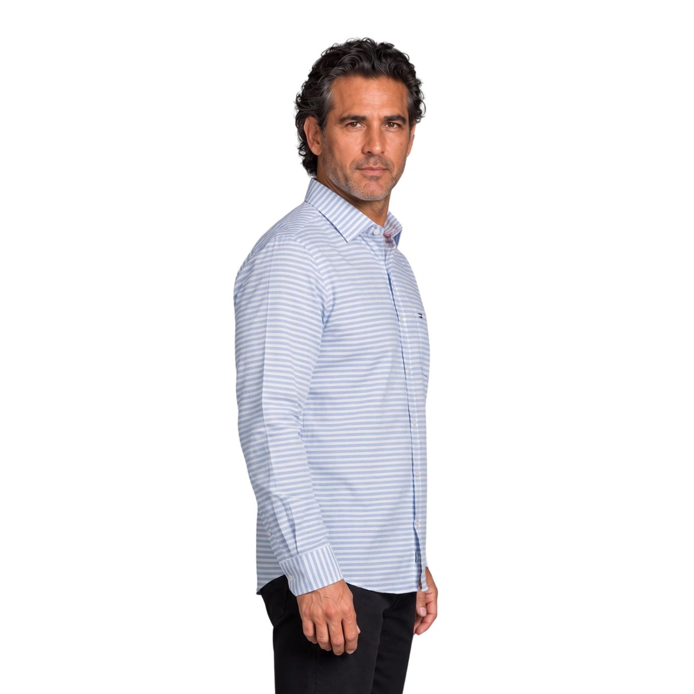 CAMISA MANGA LARGA PIERRE CARDIN CUELLO ITALIANO - 3
