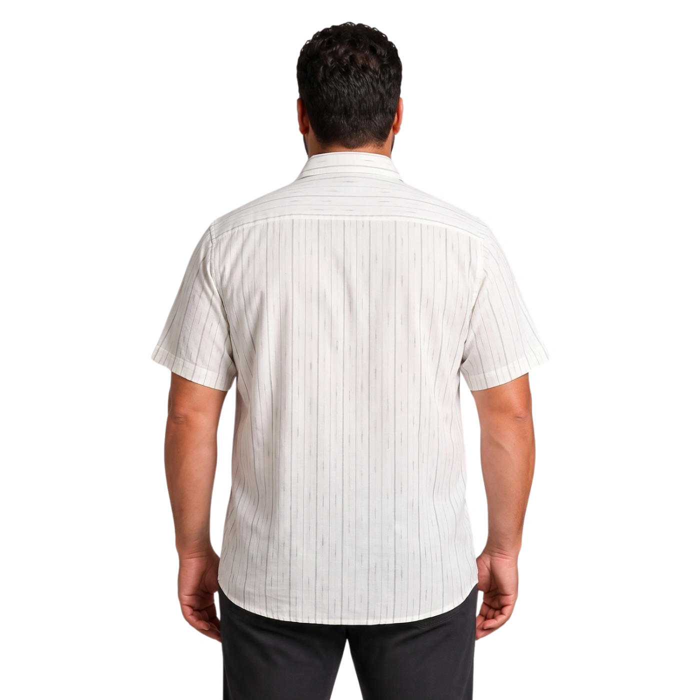 CAMISA MANGA CORTA LINO HOMBRE PIERRE CARDIN - 4