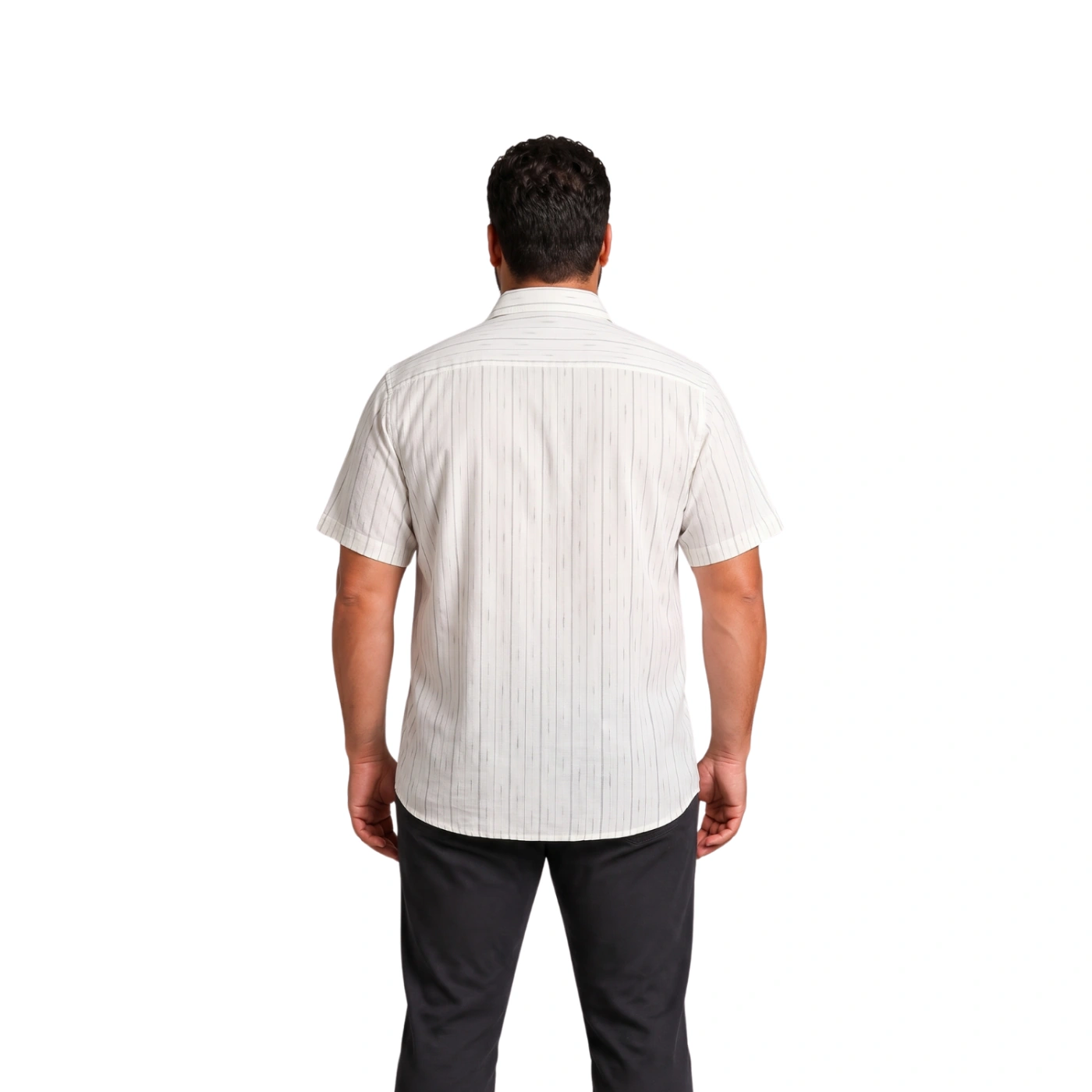 CAMISA MANGA CORTA LINO HOMBRE PIERRE CARDIN - 4