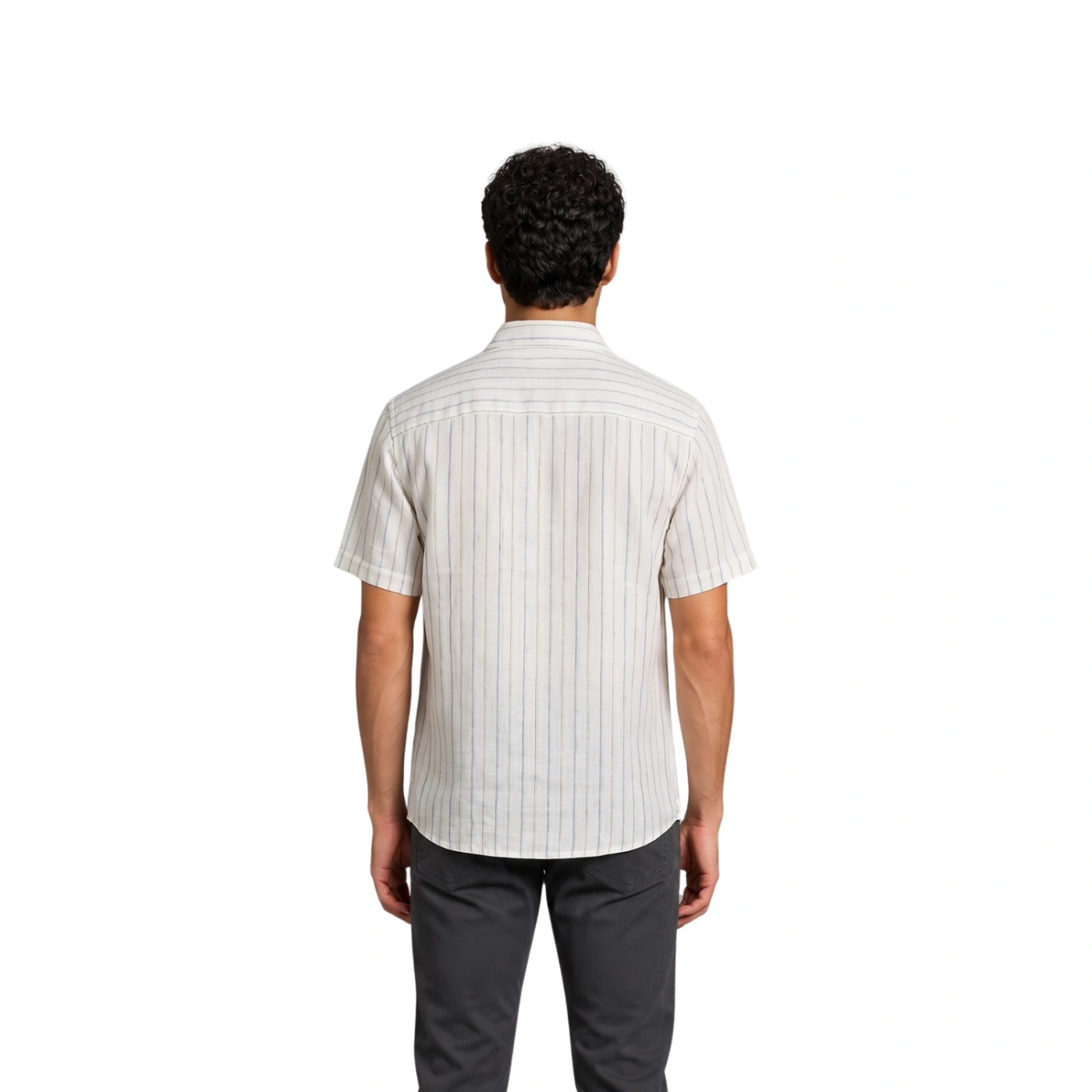 CAMISA MANGA CORTA LINO HOMBRE PIERRE CARDIN - 4