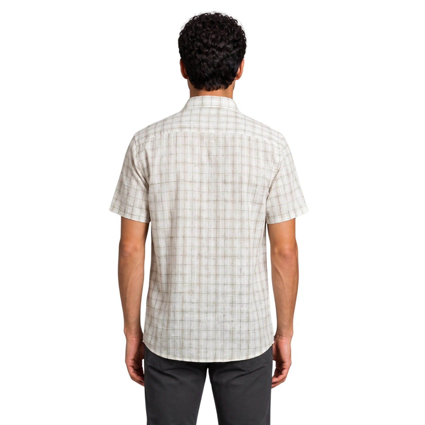 CAMISA MANGA CORTA LINO HOMBRE PIERRE CARDIN - 4