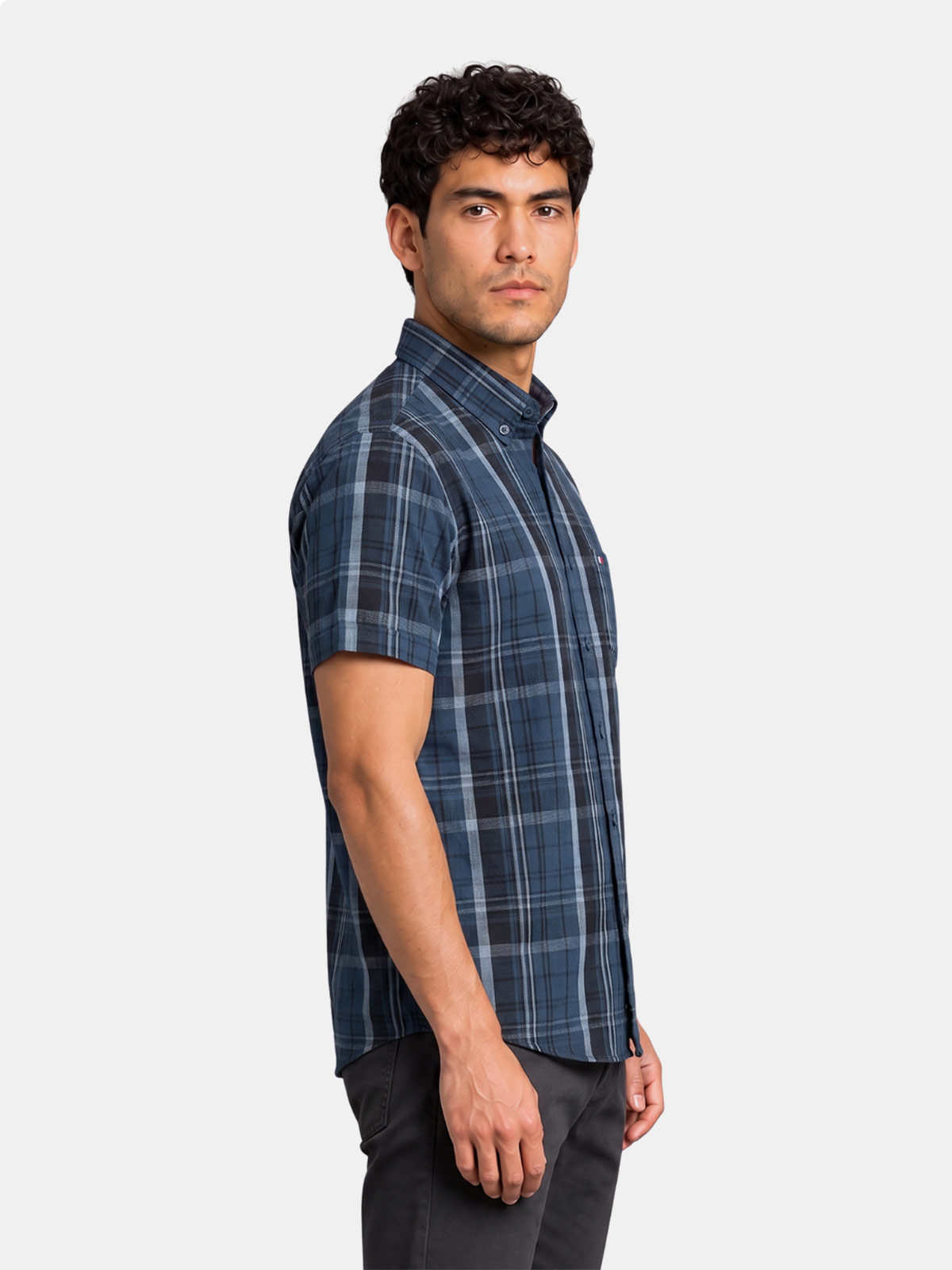 CAMISA MANGA CORTA ALGODÓN HOMBRE PIERRE CARDIN - 3