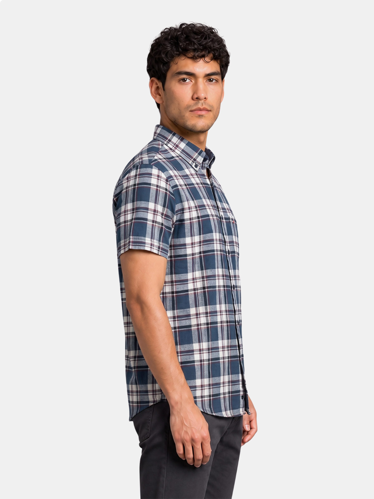 CAMISA MANGA CORTA ALGODÓN HOMBRE PIERRE CARDIN - 3