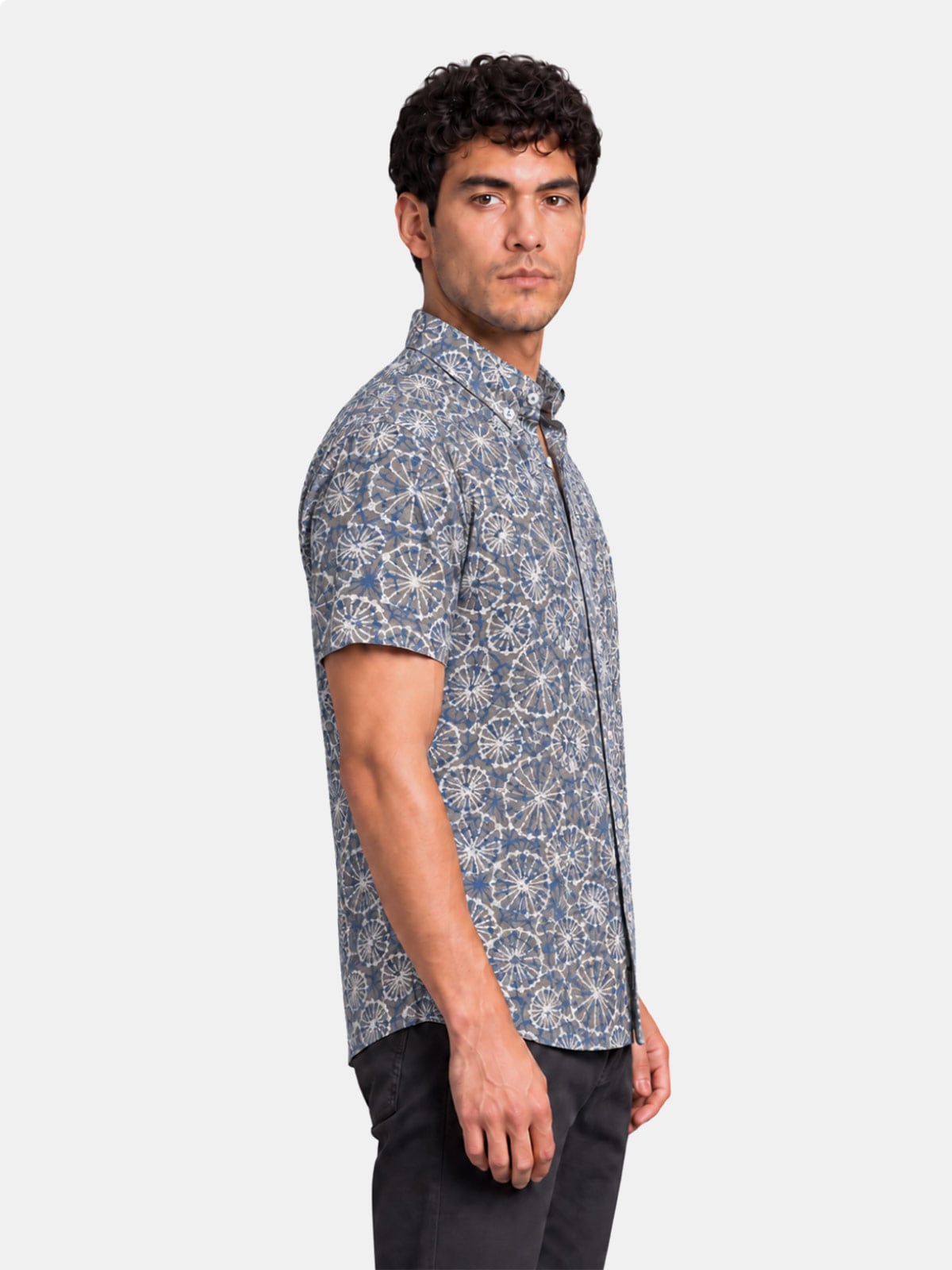 CAMISA MANGA CORTA ALGODÓN HOMBRE PIERRE CARDIN - 3