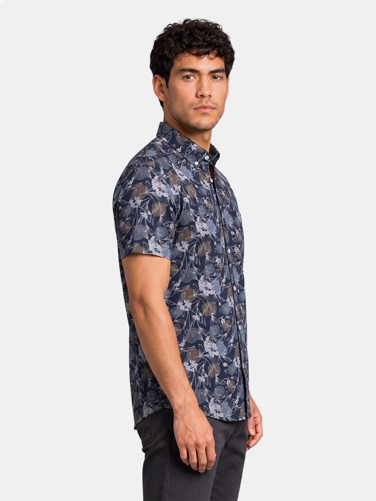 CAMISA MANGA CORTA ALGODÓN HOMBRE PIERRE CARDIN - 3