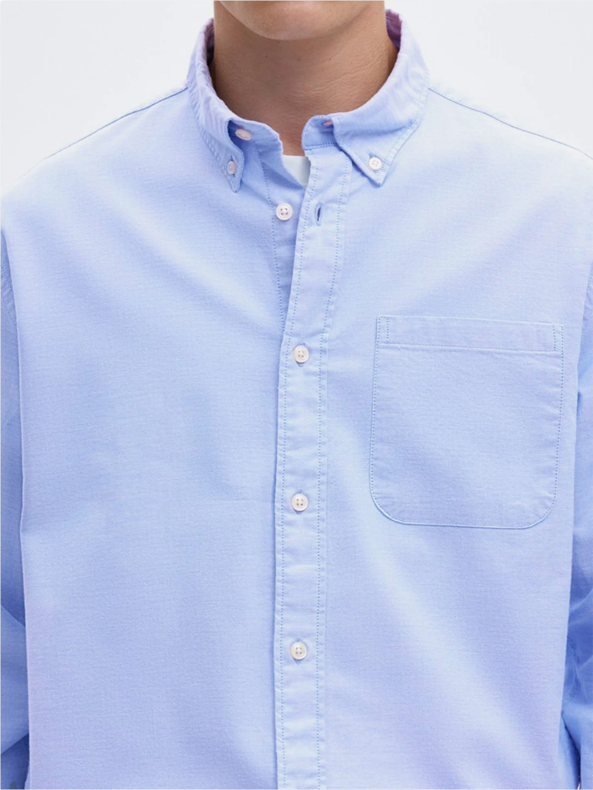 CAMISA MANGA LARGA ALGODÓN HOMBRE SELECTED - 3