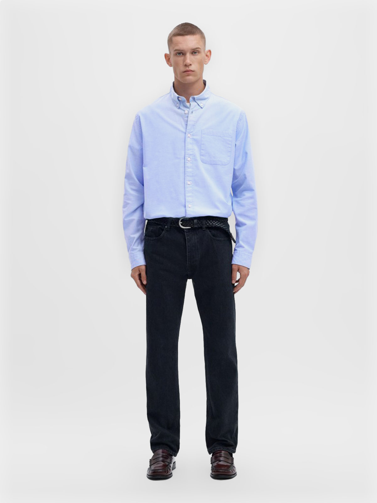 CAMISA MANGA LARGA ALGODÓN HOMBRE SELECTED - 4