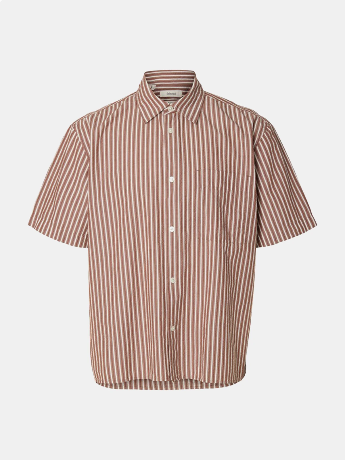 CAMISA MANGA CORTA ALGODÓN HOMBRE SELECTED - 6