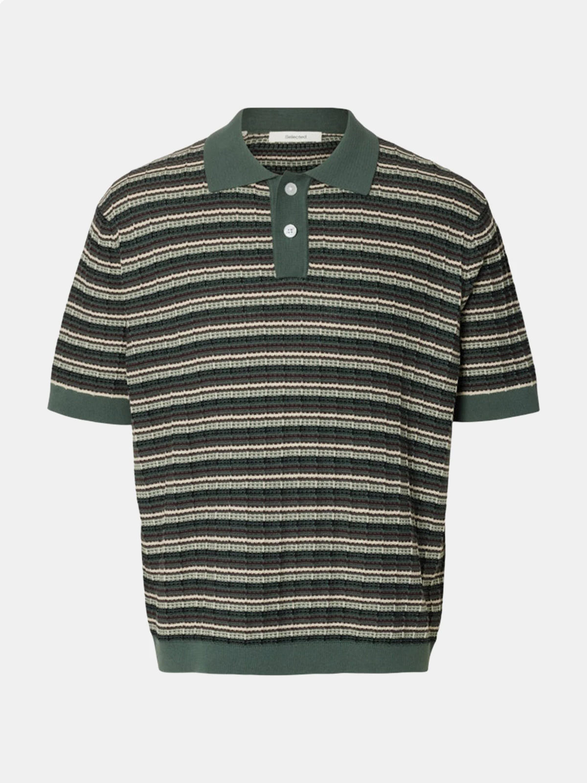 POLO MANGA CORTA ALGODÓN HOMBRE SELECTED - 6