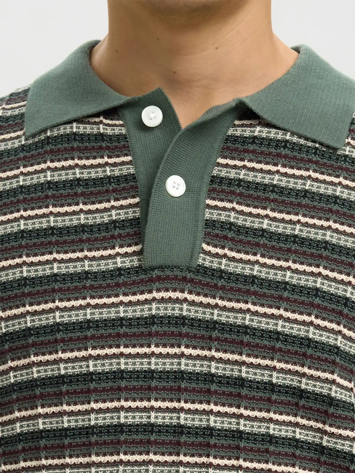 POLO MANGA CORTA ALGODÓN HOMBRE SELECTED - 3