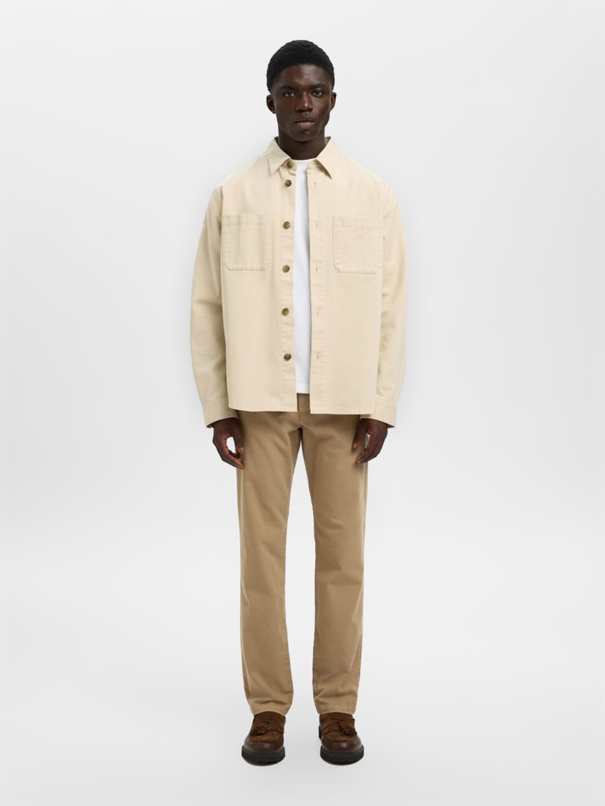 PANTALÓN SLIM HOMBRE SELECTED - 1