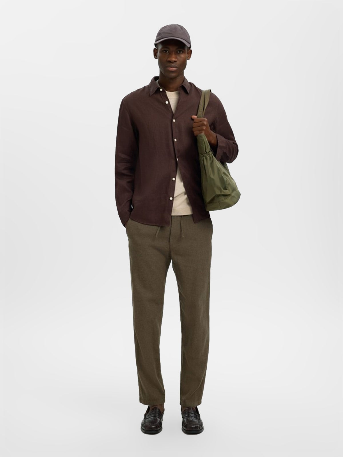 PANTALÓN SLIM HOMBRE SELECTED - 1