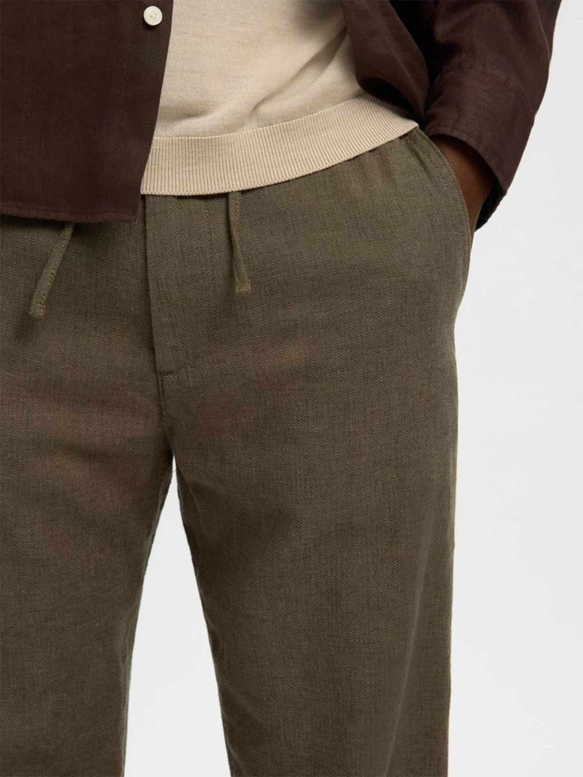 PANTALÓN SLIM HOMBRE SELECTED - 4