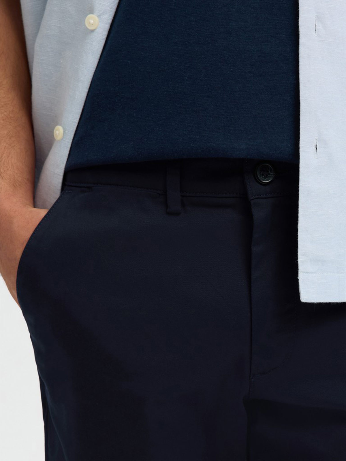 SHORT ALGODÓN SLIM HOMBRE SELECTED - 4