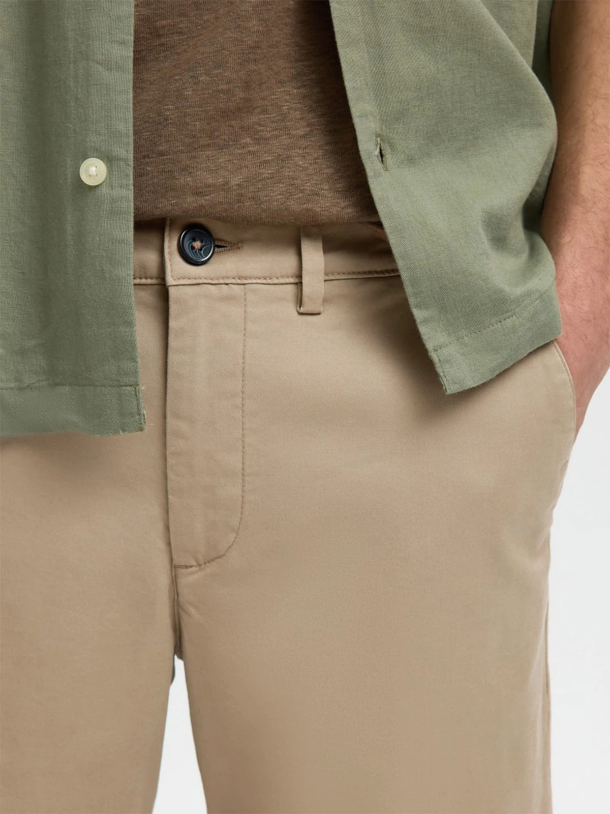 SHORT ALGODÓN SLIM HOMBRE SELECTED - 4