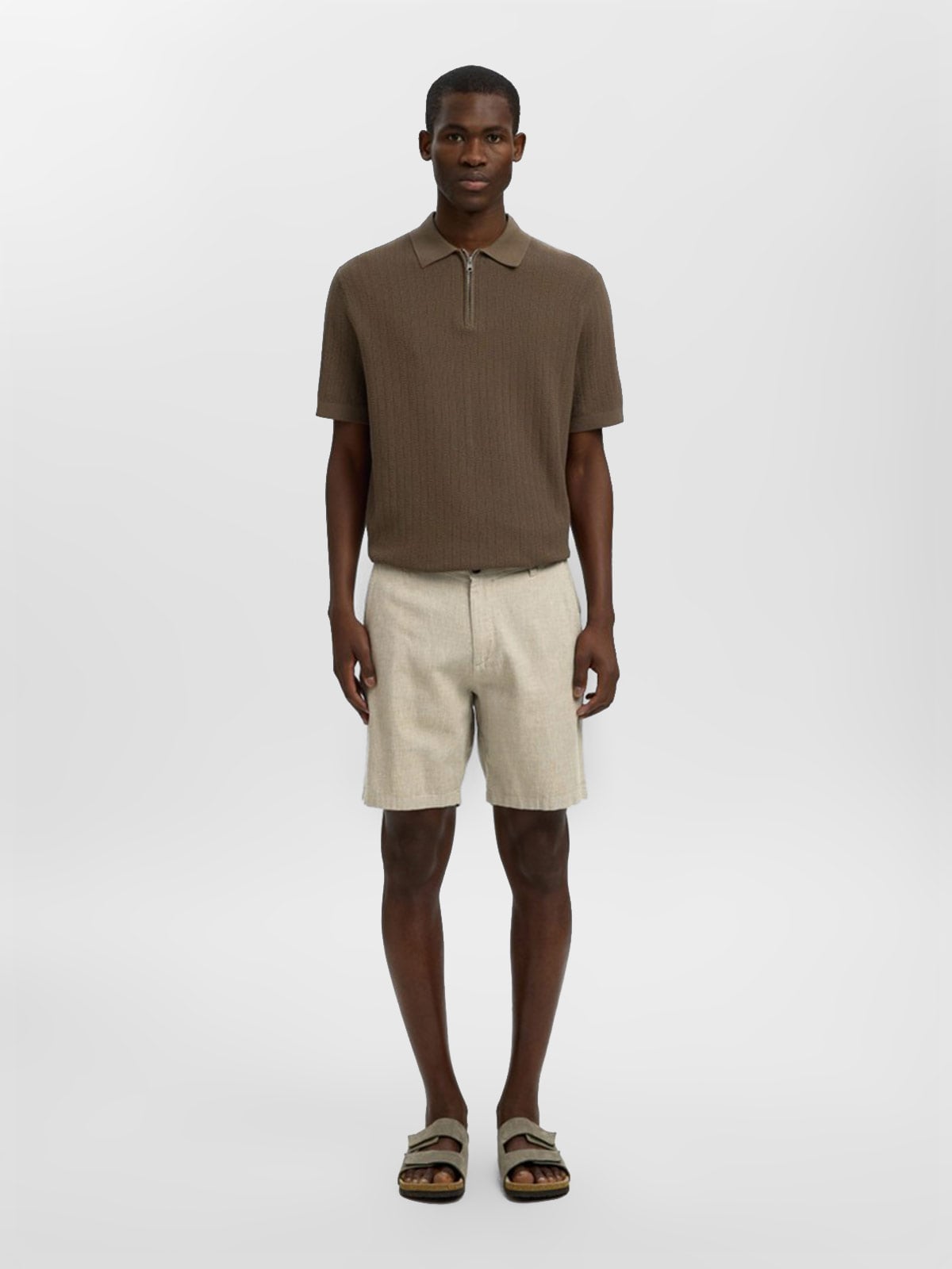 SHORT REGULAR FIT HOMBRE SELECTED - 1