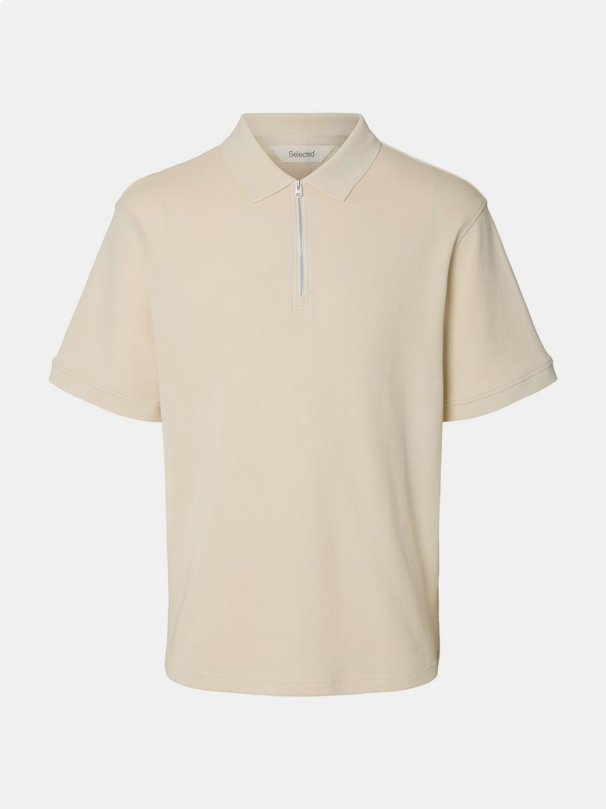 POLO MANGA CORTA ALGODÓN HOMBRE SELECTED - 1