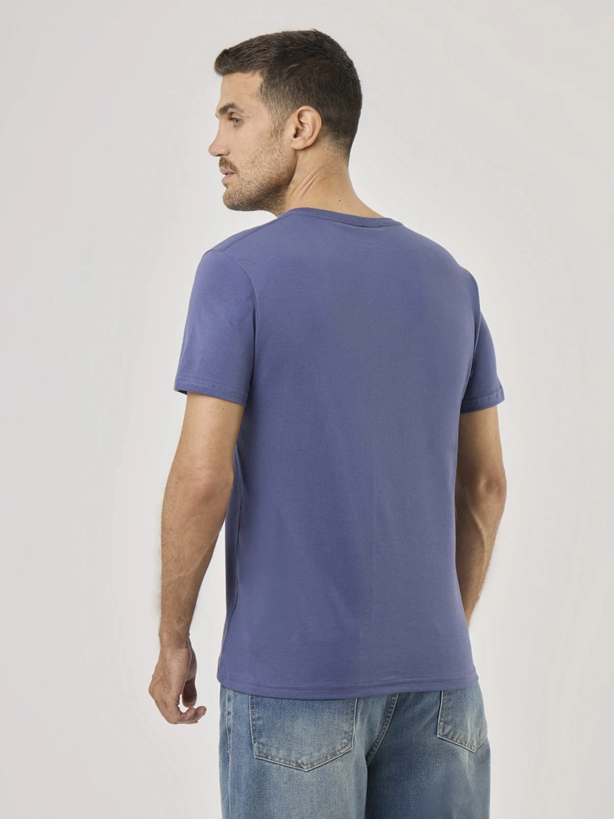 POLO MANGA CORTA ALGODÓN HOMBRE KENNETH STEVENS INDIGO - 2
