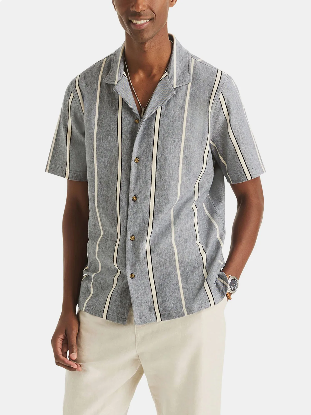 POLO MANGA CORTA HOMBRE NAUTICA - 1