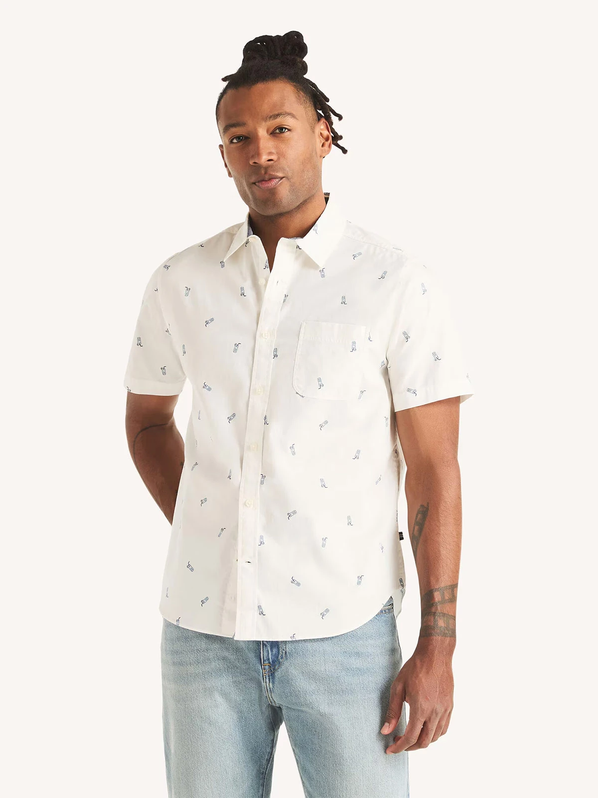 CAMISA MANGA CORTA HOMBRE NAUTICA - 1