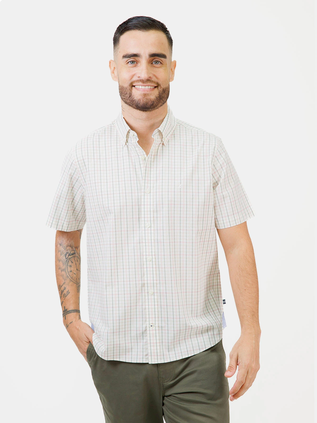 CAMISA MANGA CORTA HOMBRE NAUTICA - 1