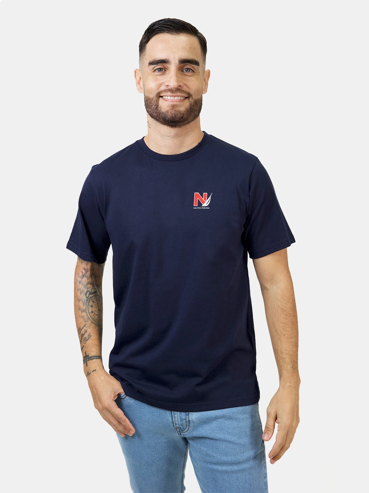 POLO MANGA CORTA HOMBRE NAUTICA - 1