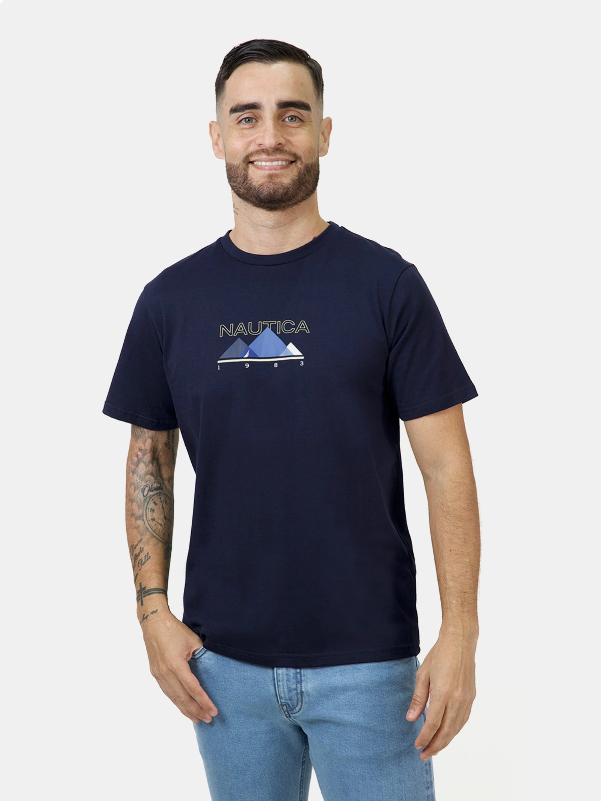 POLO MANGA CORTA HOMBRE NAUTICA - 1