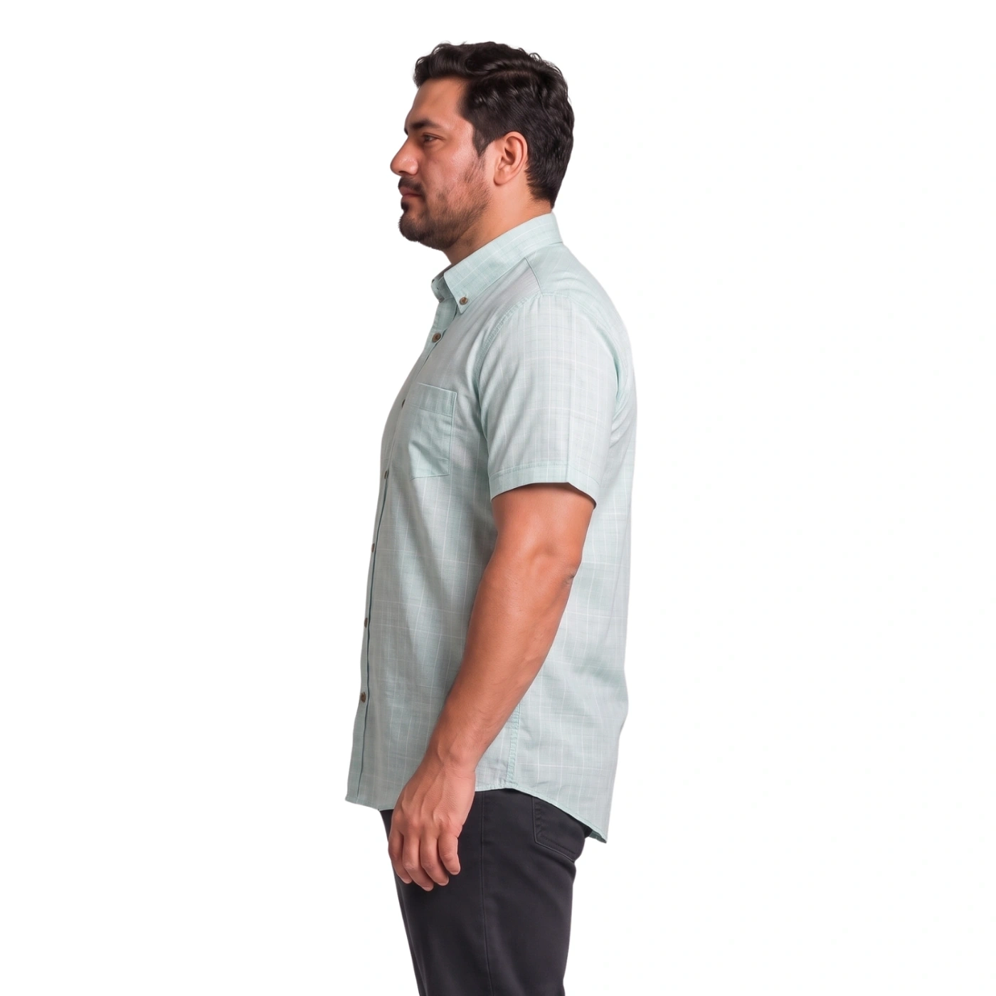 CAMISA MANGA CORTA LINO HOMBRE PIERRE CARDIN - 3