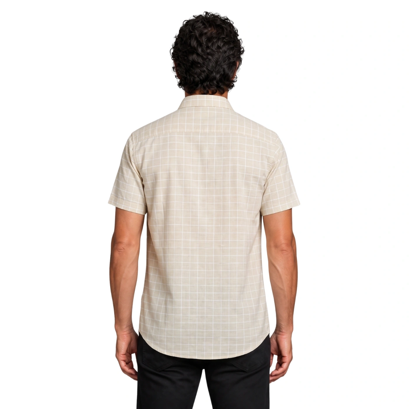 CAMISA MANGA CORTA LINO HOMBRE PIERRE CARDIN - 4