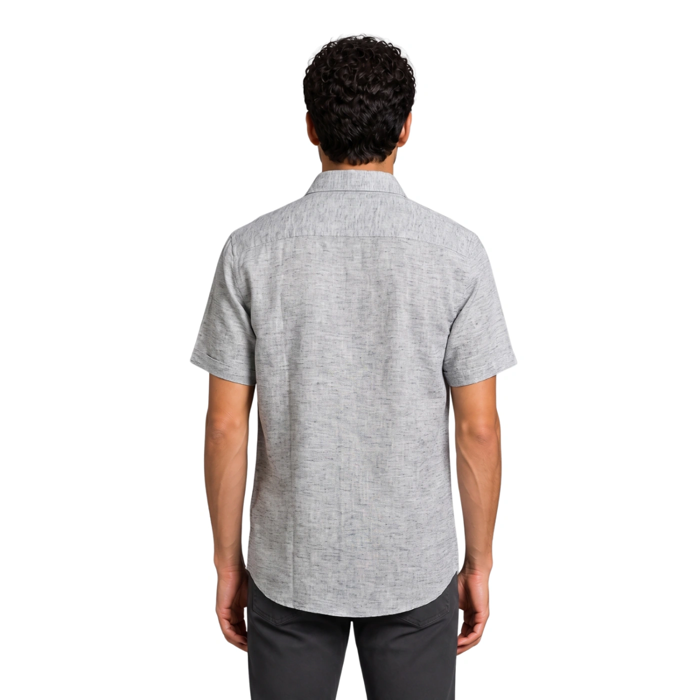 CAMISA MANGA CORTA LINO HOMBRE PIERRE CARDIN - 4