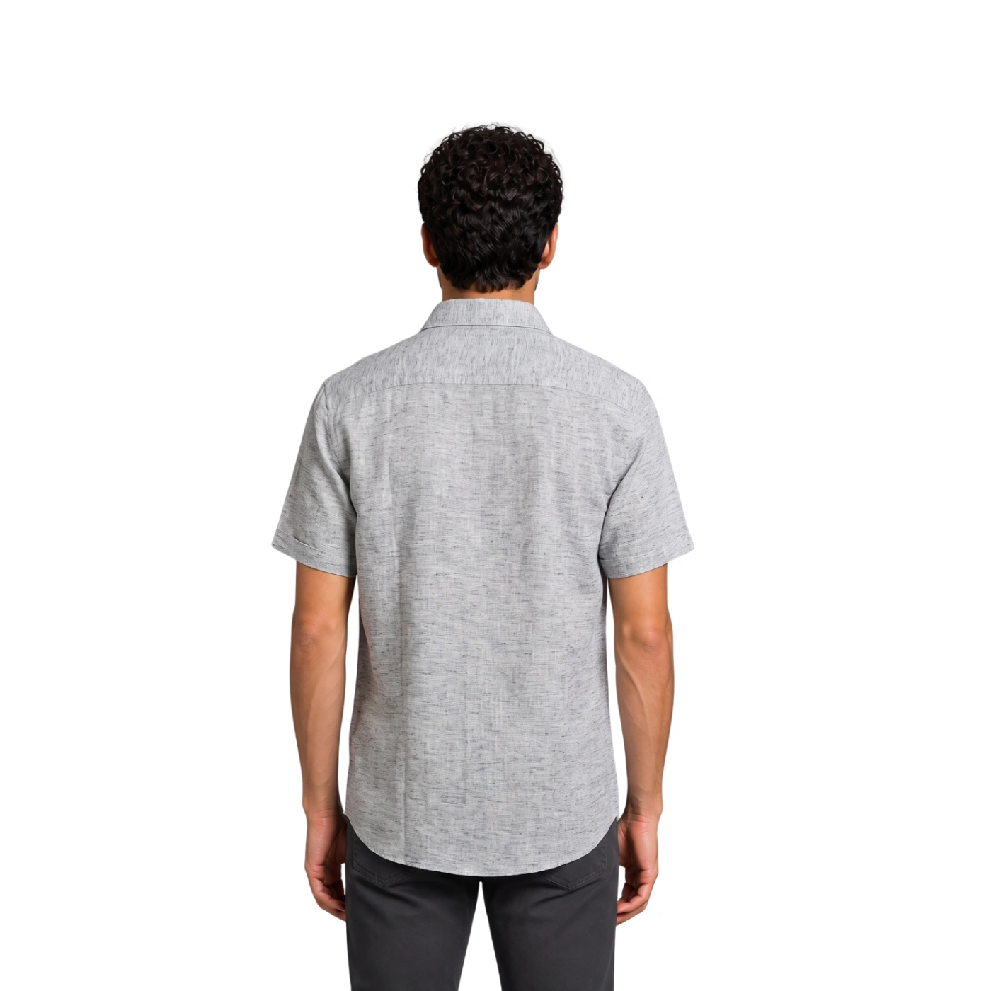 CAMISA MANGA CORTA LINO HOMBRE PIERRE CARDIN - 4