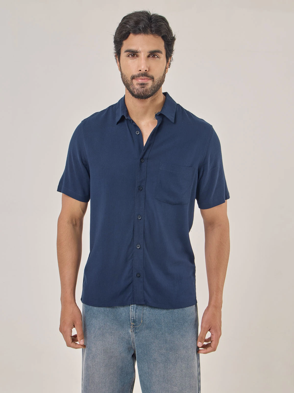 CAMISA MANGA CORTA HOMBRE KENNETH STEVENS - 1