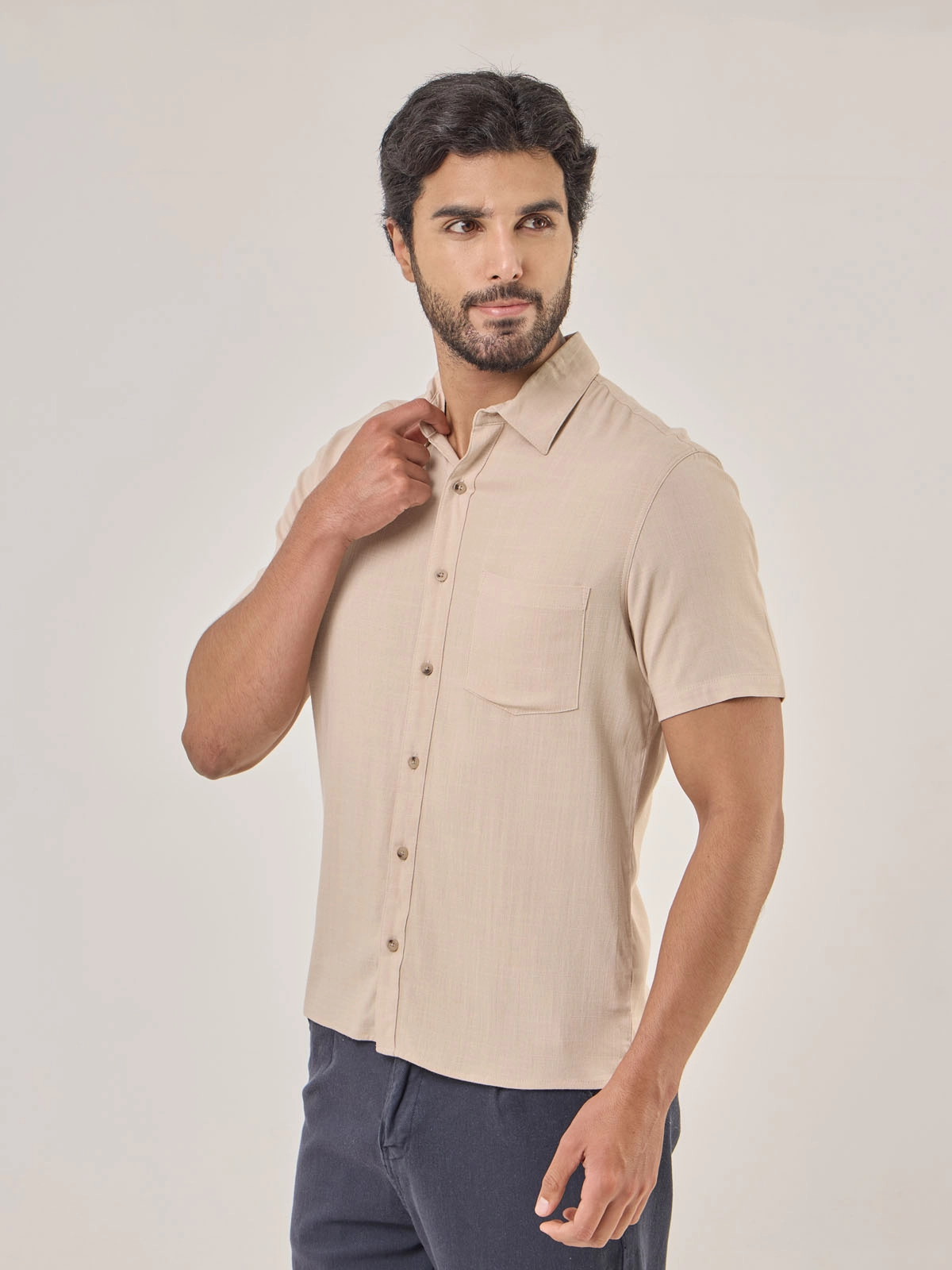 CAMISA MANGA CORTA HOMBRE KENNETH STEVENS - 3