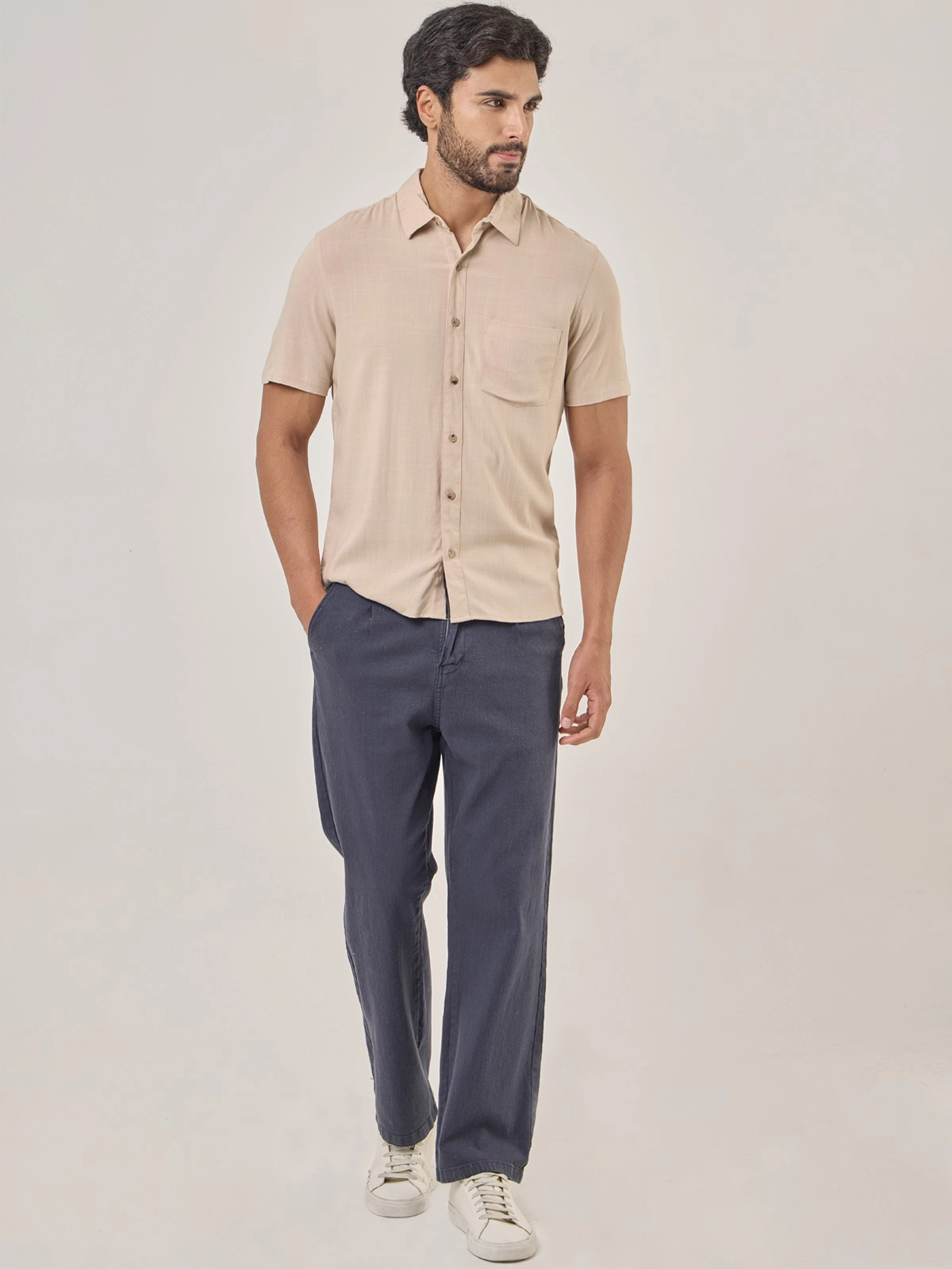 CAMISA MANGA CORTA HOMBRE KENNETH STEVENS - 5